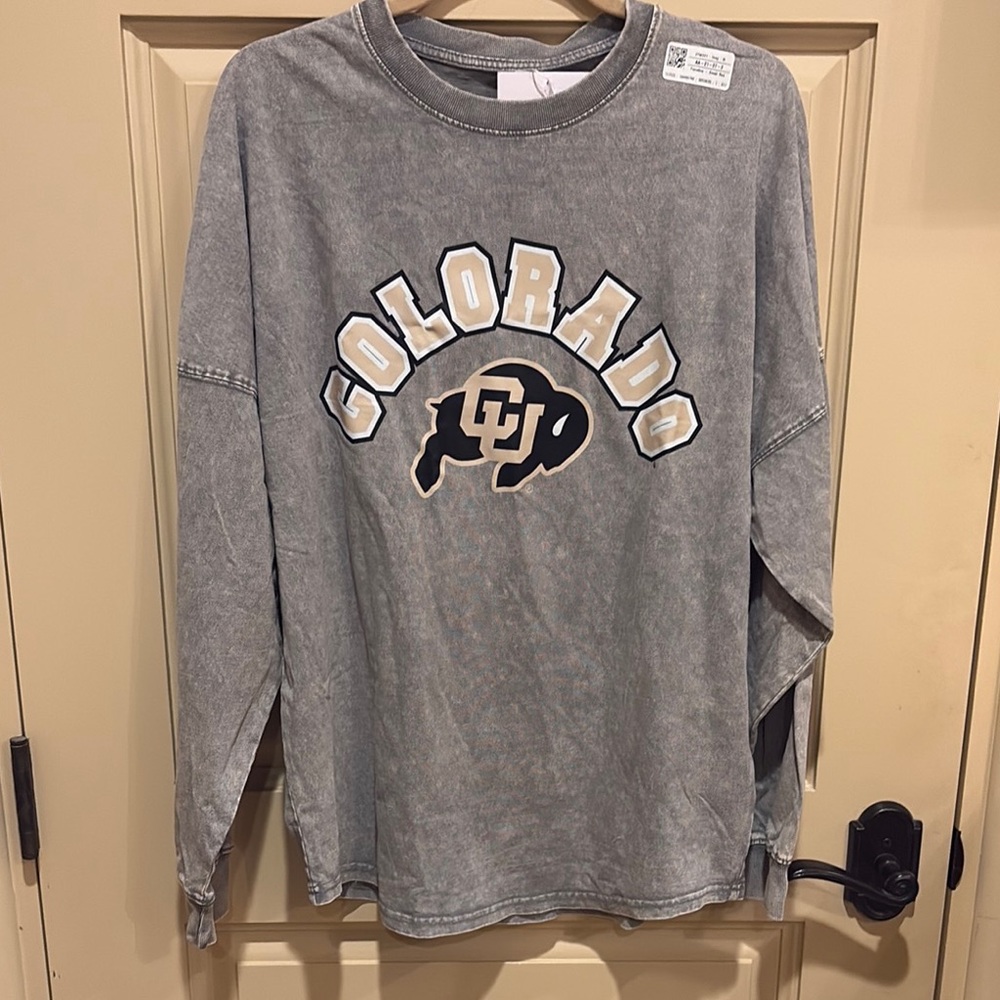 Gray Colorado Long Sleeve Shirt